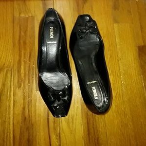 Fendi patent leather shoes